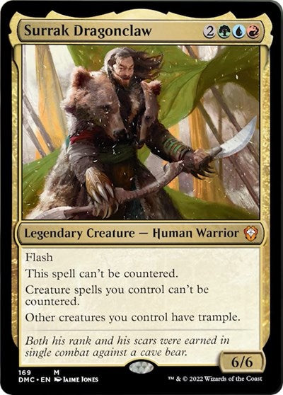 Surrak Dragonclaw (DMC) #169 Mythic Rare (Lightly Played) Commander: Dominaria United Magic: 2022