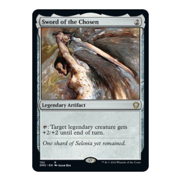 Sword of the Chosen (DMC) #192 Rare (Lightly Played) Commander: Dominaria United Magic: The Gathering: 2022