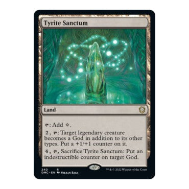 Tyrite Sanctum (DMC) #240 Rare (Lightly Played) Commander: Dominaria United Magic: The Gathering: 2022