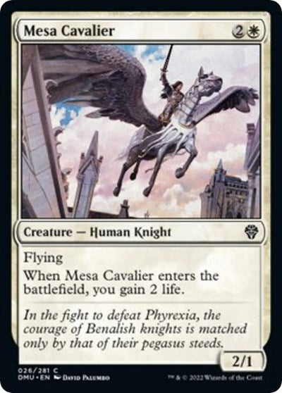 Mesa Cavalier (DMU) #26 Common (Lightly Played) Dominaria United Magic: 2022