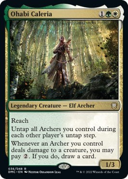 Ohabi Caleria (DMC) #36 Rare (Foil Lightly Played) Commander: Dominaria United Magic: The Gathering: 2022