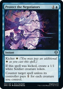 Protect the Negotiators (DMU) #62 Uncommon (Lightly Played) Dominaria United Magic: The Gathering: 2022