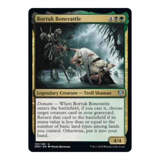 Bortuk Bonerattle (DMU) #197 Uncommon Dominaria United Magic: The Gathering: 2022