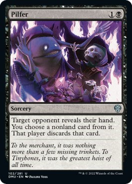 2022 Magic: Dominaria United (DMU) - Pilfer (#102, Uncommon)
