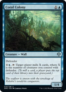 2022 Magic: Dominaria United (DMU) - Coral Colony (#45, Uncommon)