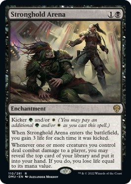 Stronghold Arena (DMU) #110 Rare (Near Mint) Dominaria United Magic: The Gathering: 2022