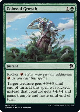 Colossal Growth (DMU) #158 Common Dominaria United Magic: The Gathering: 2022