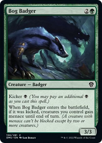 Bog Badger (DMU) #156 Common Dominaria United Magic: The Gathering: 2022