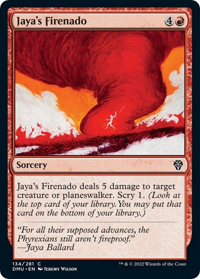 Jayas Firenado (DMU) #134 Common Dominaria United Magic: The Gathering: 2022