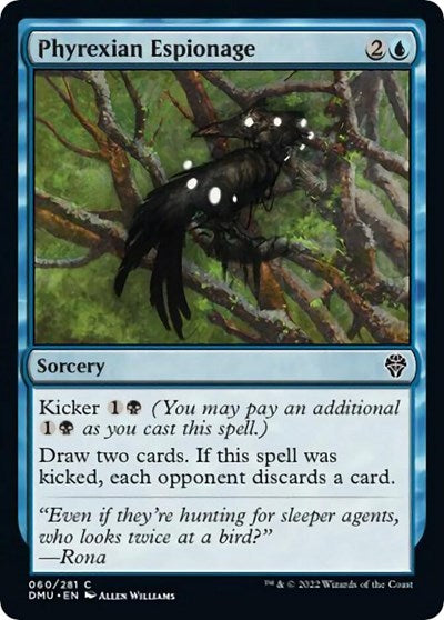 Phyrexian Espionage (DMU) #60 Common Dominaria United Magic: The Gathering: 2022