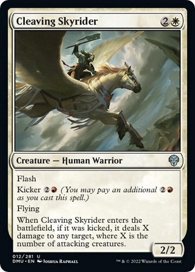 Cleaving Skyrider (DMU) #12 Uncommon (Lightly Played) Dominaria United Magic: The Gathering: 2022