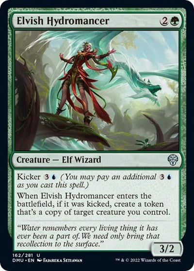 Elvish Hydromancer (DMU) #162 Uncommon (Lightly Played) Dominaria United Magic: The Gathering: 2022