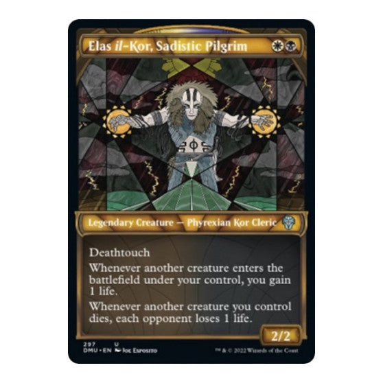 Elas il Kor Sadistic Pilgrim Showcase (DMU) #297 Uncommon (Foil Lightly Played) Dominaria United Magic: The Gathering: 2022