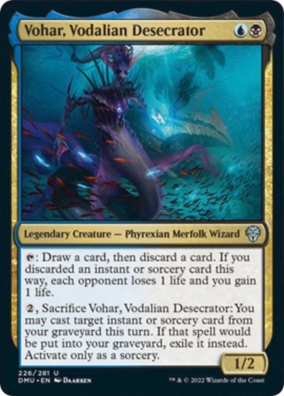 Vohar Vodalian Desecrator (DMU) #226 Uncommon Dominaria United Magic: The Gathering: 2022