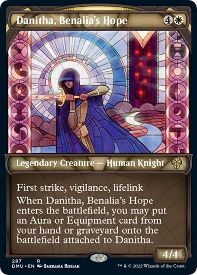 Danitha Benalias Hope Showcase (DMU) #287 Rare (Lightly Played) Dominaria United Magic: The Gathering: 2022