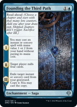 Founding the Third Path (DMU) #50 Uncommon Dominaria United Magic: The Gathering: 2022