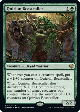 Quirion Beastcaller (DMU) #175 Rare (Near Mint) Dominaria United Magic: The Gathering: 2022