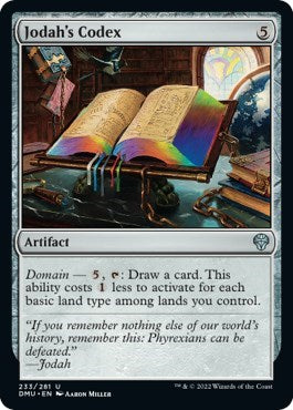Jodahs Codex (DMU) #233 Uncommon (Lightly Played) Dominaria United Magic: 2022
