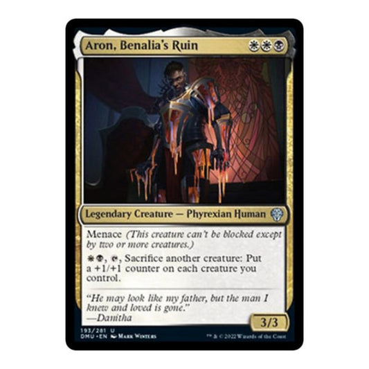 Aron, Benalia's Ruin (DMU) #193 Uncommon (Lightly Played) Dominaria United Magic: The Gathering: 2022