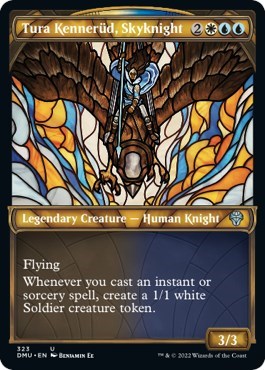 Tura Kennerud Skyknight Showcase (DMU) #323 Uncommon Dominaria United Magic: The Gathering: 2022