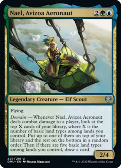 Nael Avizoa Aeronaut (DMU) #207 Uncommon (Lightly Played) Dominaria United Magic: The Gathering: 2022
