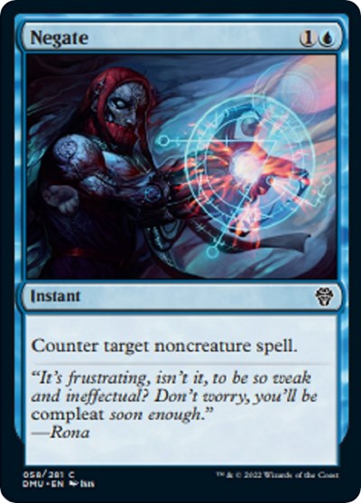 Negate (DMU) #58 Common (Lightly Played) Dominaria United Magic: The Gathering: 2022