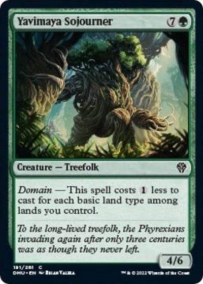 Yavimaya Sojourner (DMU) #191 Common Dominaria United Magic: The Gathering: 2022