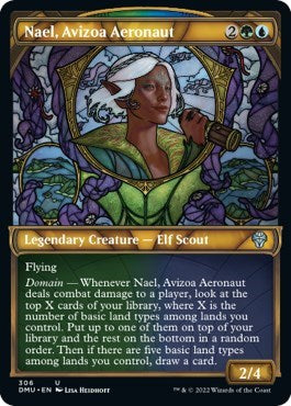 2022 Magic: Dominaria United (DMU) - Nael Avizoa Aeronaut Showcase (#306, Uncommon) (Lightly Played)