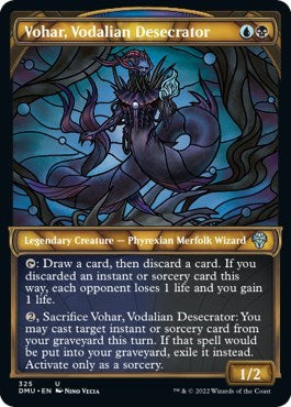 Vohar Vodalian Desecrator Showcase (DMU) #325 Uncommon (Lightly Played) Dominaria United Magic: 2022