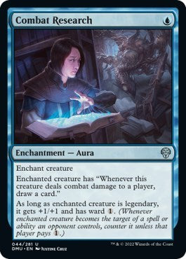 Combat Research (DMU) #44 Uncommon (Lightly Played) Dominaria United Magic: The Gathering: 2022