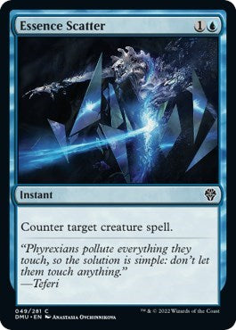 Essence Scatter (DMU) #49 Common (Lightly Played) Dominaria United Magic: 2022