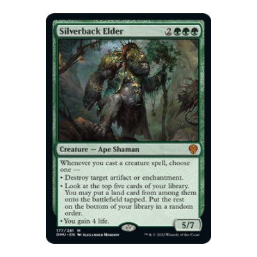 Silverback Elder (DMU) #177 Mythic Rare (Lightly Played) Dominaria United Magic: The Gathering: 2022