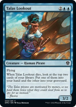 Talas Lookout (DMU) #68 Common Dominaria United Magic: The Gathering: 2022