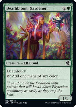 Deathbloom Gardener (DMU) #159 Common Dominaria United Magic: 2022