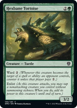 Hexbane Tortoise (DMU) #166 Common Dominaria United Magic: The Gathering: 2022