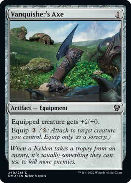 Vanquishers Axe (DMU) #240 Common (Lightly Played) Dominaria United Magic: The Gathering: 2022