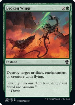 2022 Magic: Dominaria United (DMU) - Broken Wings (#157, Common)