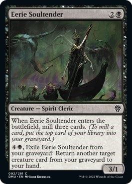 Eerie Soultender (DMU) #92 Common Dominaria United Magic: The Gathering: 2022