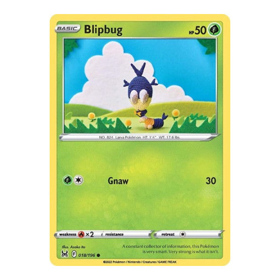 Blipbug (SWSH11) #018/196 Common SWSH11: Lost Origin Pokemon: 2022