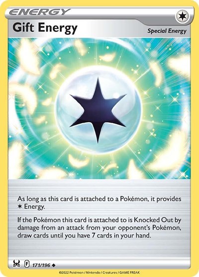 Gift Energy (SWSH11) #171/196 Uncommon (Near Mint) SWSH11: Lost Origin Pokemon: 2022