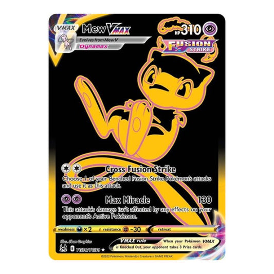 Mew VMAX (Secret) (SWSH11: TG) #TG30/TG30 Secret Rare (Holofoil Near Mint) SWSH11: Lost Origin Trainer Gallery Pokemon: 2022