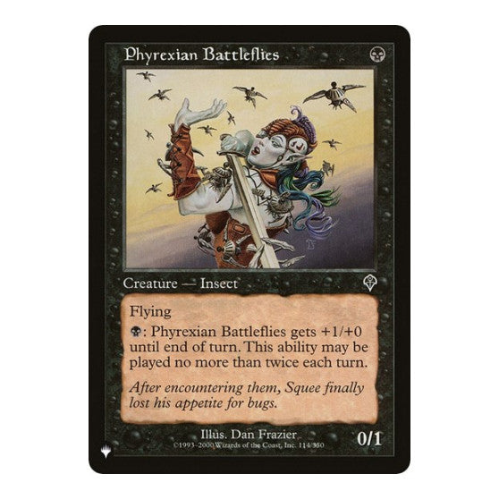Phyrexian Battleflies (LIST) #114/350 Common (Lightly Played) The List Reprints Magic: The Gathering: 2026