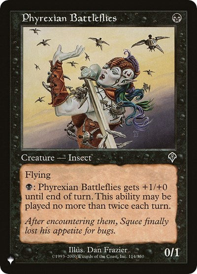 Phyrexian Battleflies (LIST) #INV-114 Common (Lightly Played) The List Reprints Magic: 2026
