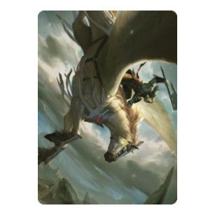 Cleaving Skyrider Art Card (ASDMU) #5 Special (Lightly Played) Art Series: Dominaria United Magic: The Gathering: 2022