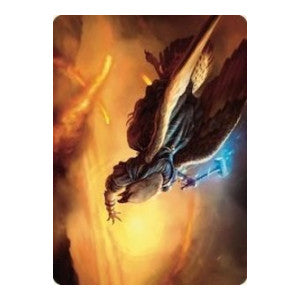 Battlewing Mystic Art Card (ASDMU) #14 Special (Lightly Played) Art Series: Dominaria United Magic: The Gathering: 2022