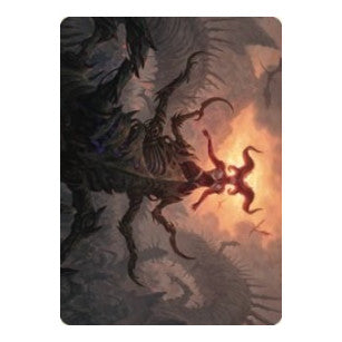 Sheoldred, the Apocalypse Art Card (ASDMU) #26 Special (Lightly Played) Art Series: Dominaria United Magic: The Gathering: 2022