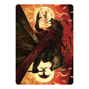 Hurloon Battle Hymn Art Card (ASDMU) #33 Special (Lightly Played) Art Series: Dominaria United Magic: The Gathering: 2022