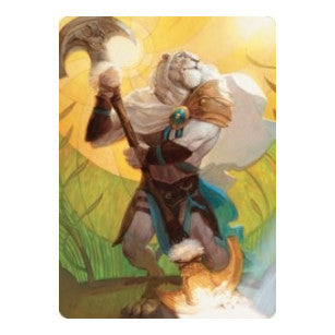 Ajani, Sleeper Agent Art Card (ASDMU) #42 Special (Lightly Played) Art Series: Dominaria United Magic: The Gathering: 2022