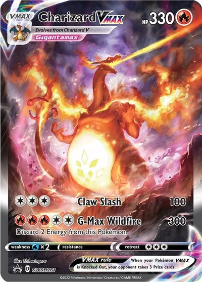 Charizard VMAX - SWSH261 (SWSD) #SWSH261 Promo (Holofoil Near Mint) SWSH: Sword & Shield Promo Cards Pokemon: 2019
