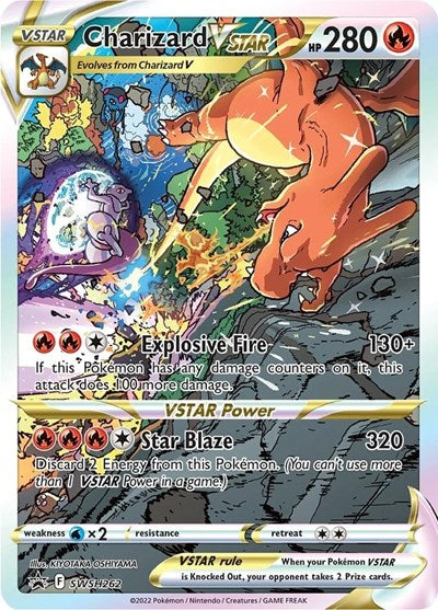 Charizard VSTAR SWSH262 (SWSD) #SWSH262 Promo (Holofoil Near Mint) SWSH: Sword & Shield Promo Cards Pokemon: 2019